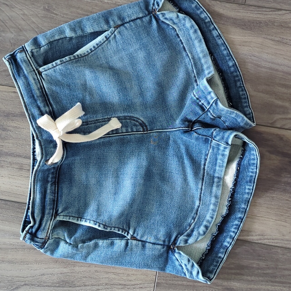Denim All-Around Short with drawstring size XS
